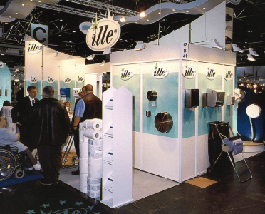 The Ille stand at Hogatec 2001